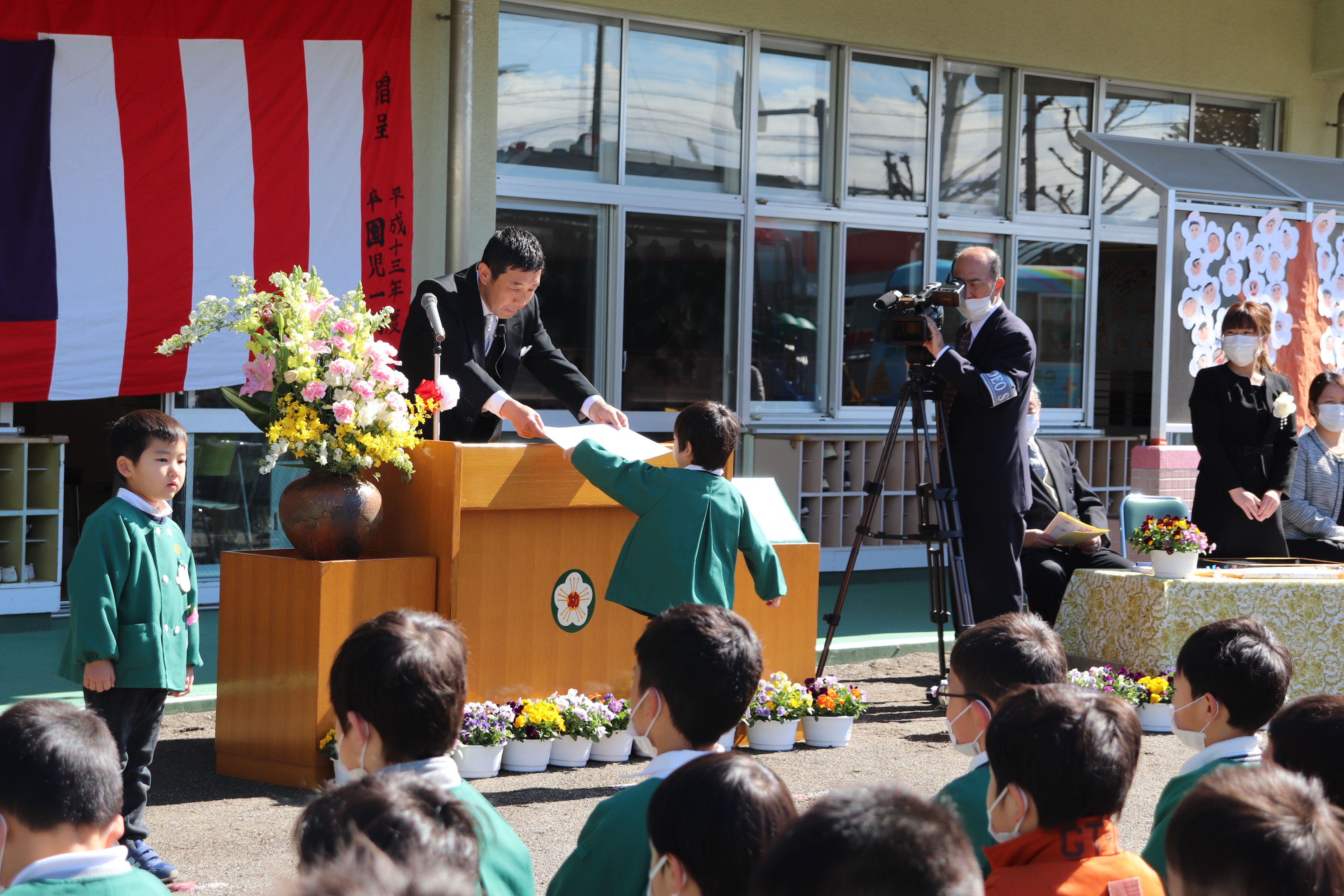 第43回 卒園式 白梅幼稚園は埼玉県入間市の幼稚園です